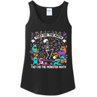 Skeleton Dancing They Did The Math They Did The Monster Math Ladies Essential Tank