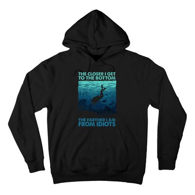 Scuba Diving Themed Art Scuba Diving Hoodie