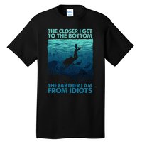 Scuba Diving Themed Art Scuba Diving Tall T-Shirt