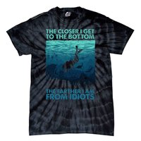 Scuba Diving Themed Art Scuba Diving Tie-Dye T-Shirt