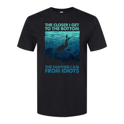 Scuba Diving Themed Art Scuba Diving Softstyle CVC T-Shirt