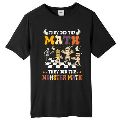 Skeleton Dancing They Did The Math They Did The Monster Math Tall Fusion ChromaSoft Performance T-Shirt