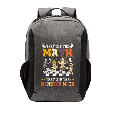 Skeleton Dancing They Did The Math They Did The Monster Math Vector Backpack