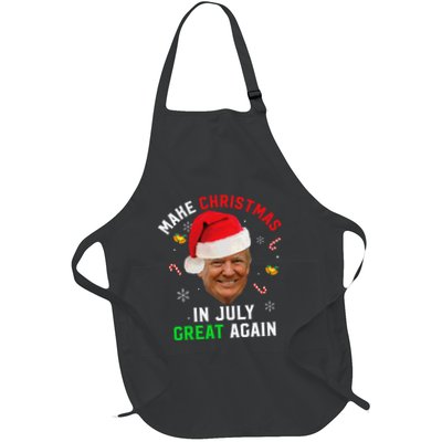 Santa Donald Trump Make Christmas In July Great Again Funny Apron