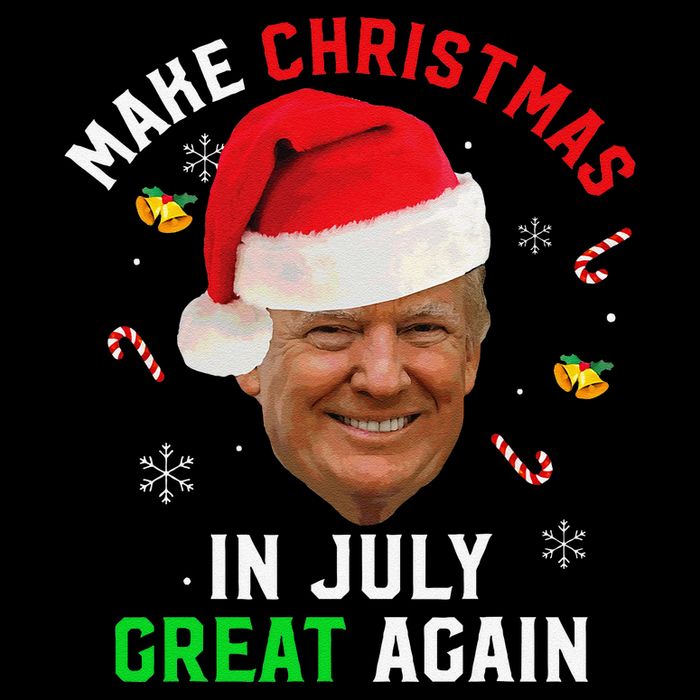 Santa Donald Trump Make Christmas In July Great Again Funny Impact Tech Backpack