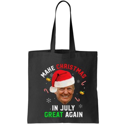 Santa Donald Trump Make Christmas In July Great Again Funny Bag