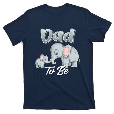 Soon Dad To Be Elephants For Baby Shower Gender Reveal T-Shirt