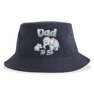 Soon Dad To Be Elephants For Baby Shower Gender Reveal Sustainable Bucket Hat