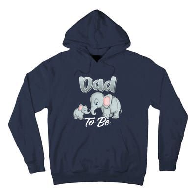 Soon Dad To Be Elephants For Baby Shower Gender Reveal Tall Hoodie