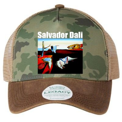 Salvador Dali The Persistence Of Memory 1931 Legacy Tie Dye Trucker Hat