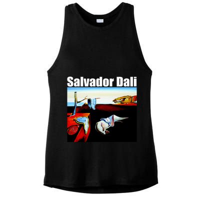 Salvador Dali The Persistence Of Memory 1931 Ladies PosiCharge Tri-Blend Wicking Tank