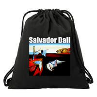 Salvador Dali The Persistence Of Memory 1931 Drawstring Bag