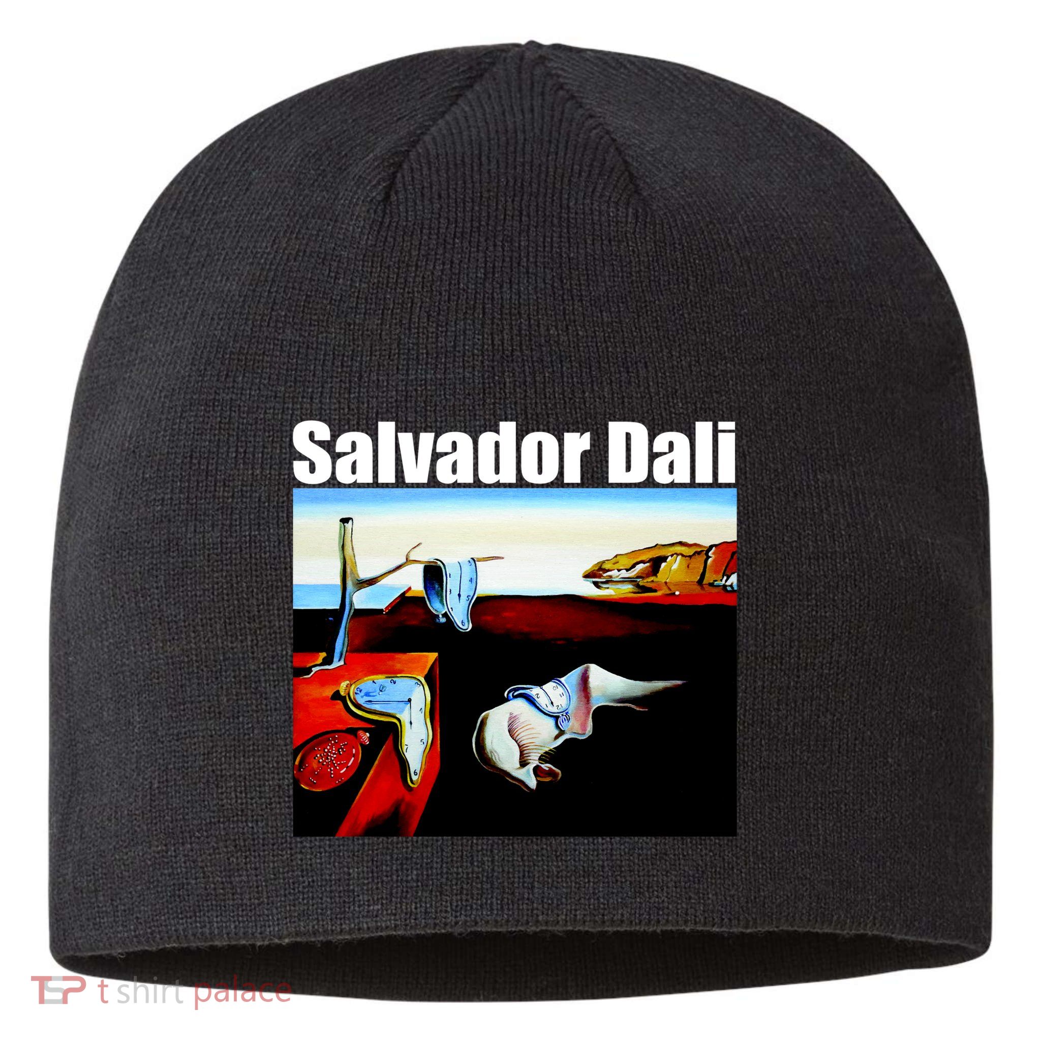 Salvador Dali The Persistence Of Memory 1931 Sustainable Beanie