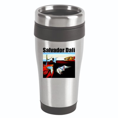 Salvador Dali The Persistence Of Memory 1931 16oz Travel Tumbler
