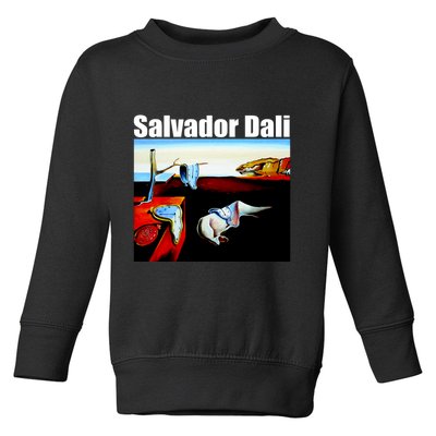 Salvador Dali The Persistence Of Memory 1931 Toddler Sweatshirt