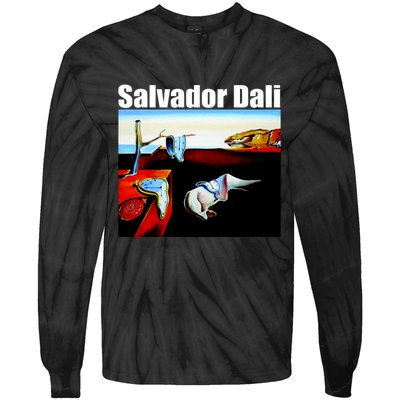 Salvador Dali The Persistence Of Memory 1931 Tie-Dye Long Sleeve Shirt