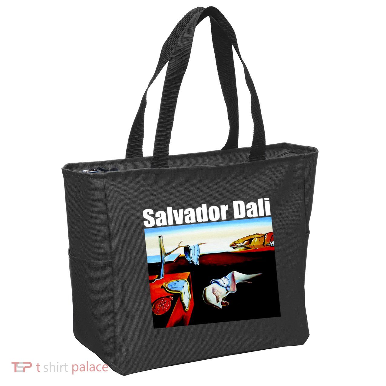 Salvador Dali The Persistence Of Memory 1931 Zip Tote Bag