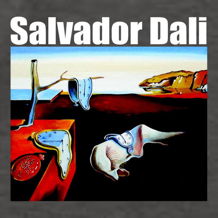 Salvador Dali The Persistence Of Memory 1931 Vector Backpack