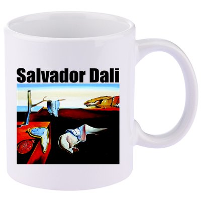 Salvador Dali The Persistence Of Memory 1931 11oz C Handle Ceramic Mug
