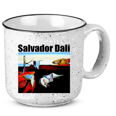 Salvador Dali The Persistence Of Memory 1931 15oz Campfire Ceramic Mug