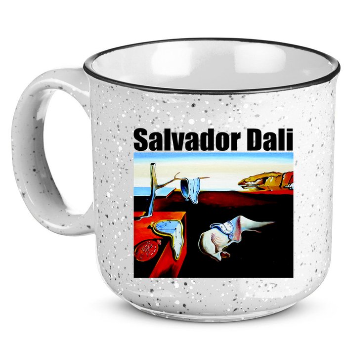 Salvador Dali The Persistence Of Memory 1931 15oz Campfire Ceramic Mug