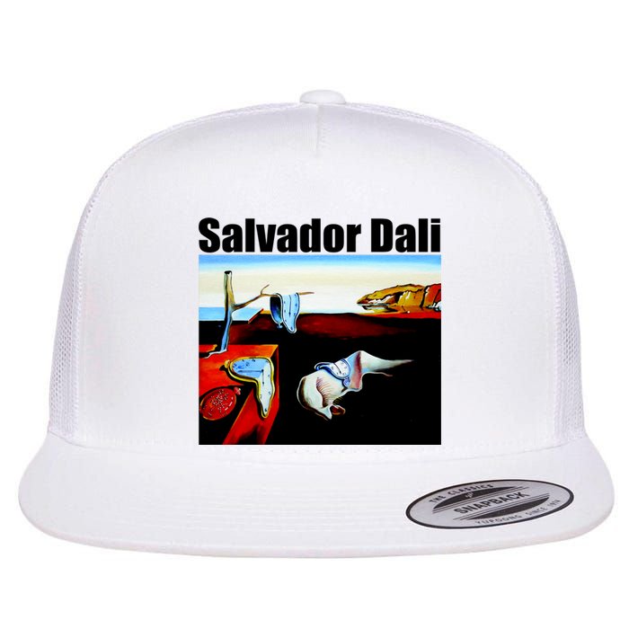 Salvador Dali The Persistence Of Memory 1931 Flat Bill Trucker Hat