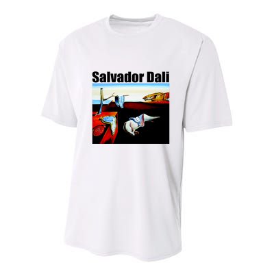 Salvador Dali The Persistence Of Memory 1931 Youth Performance Sprint T-Shirt