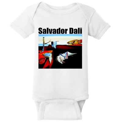 Salvador Dali The Persistence Of Memory 1931 Baby Bodysuit