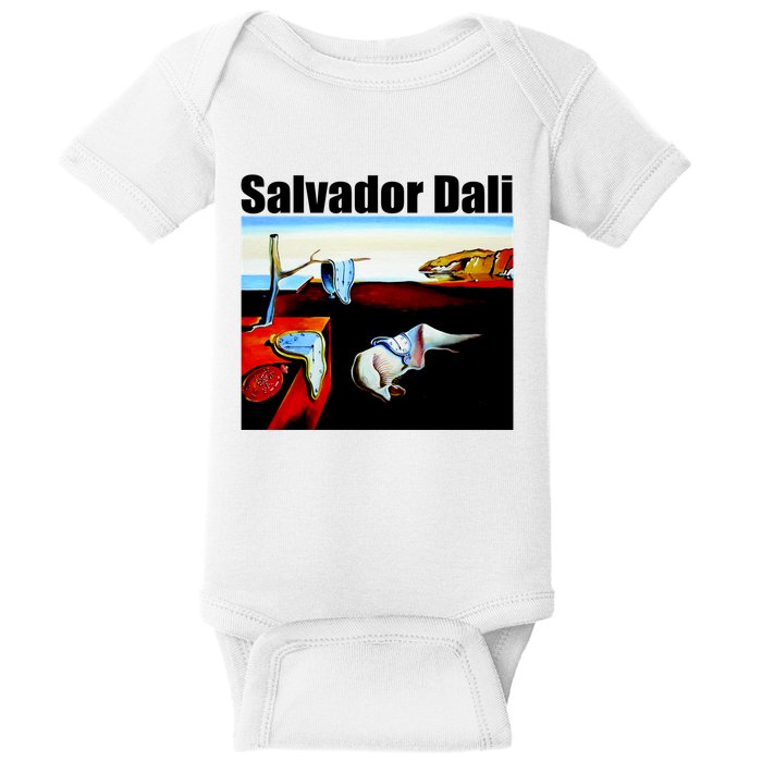 Salvador Dali The Persistence Of Memory 1931 Baby Bodysuit