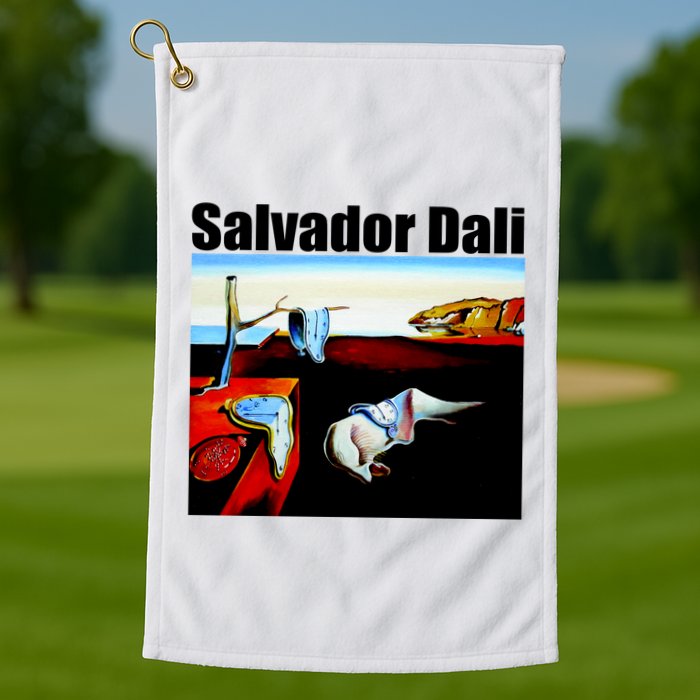 Salvador Dali The Persistence Of Memory 1931 Golf Towel