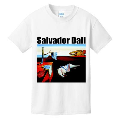 Salvador Dali The Persistence Of Memory 1931 Kids T-Shirt