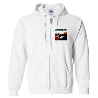 Salvador Dali The Persistence Of Memory 1931 Full Zip Hoodie