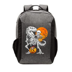 Skeleton Dinosaur T Rex Boys Halloween Mummy Funny Pumpkin Vector Backpack