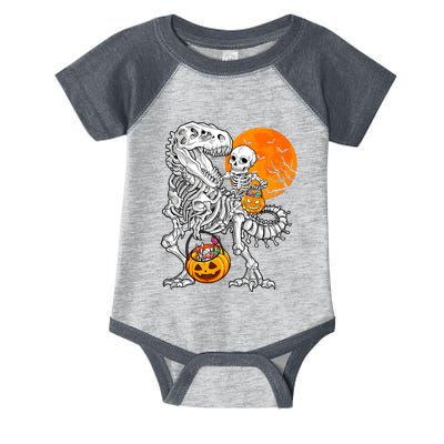 Skeleton Dinosaur T Rex Boys Halloween Mummy Funny Pumpkin Infant Baby Jersey Bodysuit