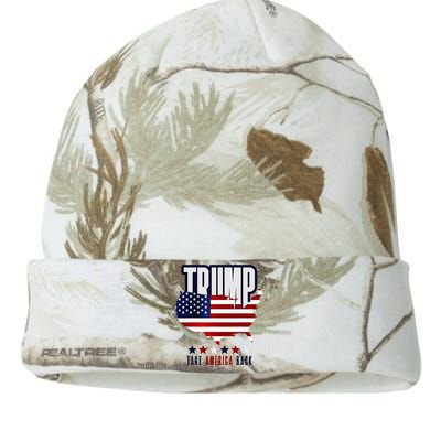 Support Donald Trump 2024 Presidential Election Campaign Kati Licensed 12" Camo Beanie