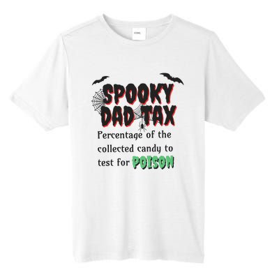 Spooky Dad Tax Halloween Funny Family Matching Halloween Tall Fusion ChromaSoft Performance T-Shirt