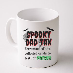 Spooky Dad Tax Halloween Funny Family Matching Halloween Coffee Mug