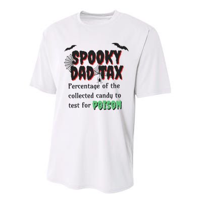 Spooky Dad Tax Halloween Funny Family Matching Halloween Performance Sprint T-Shirt