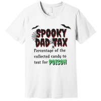 Spooky Dad Tax Halloween Funny Family Matching Halloween Premium T-Shirt