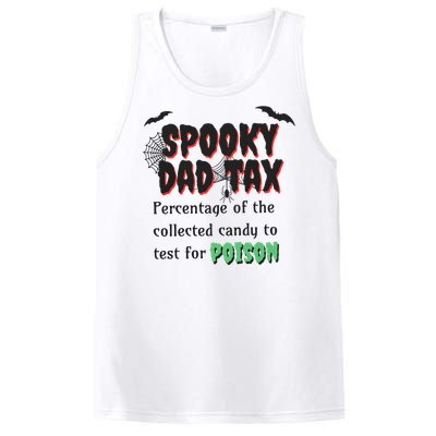 Spooky Dad Tax Halloween Funny Family Matching Halloween PosiCharge Competitor Tank