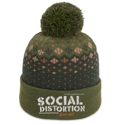 Social Distortion Taxi The Baniff Cuffed Pom Beanie