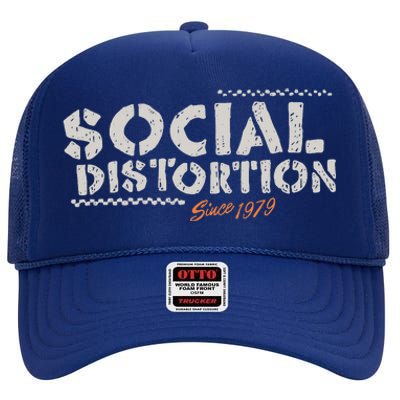 Social Distortion Taxi High Crown Mesh Back Trucker Hat