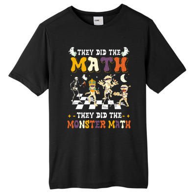 Skeleton Dancing They Did The Math They Did The Monster Math Tall Fusion ChromaSoft Performance T-Shirt