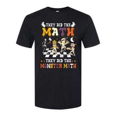 Skeleton Dancing They Did The Math They Did The Monster Math Softstyle CVC T-Shirt