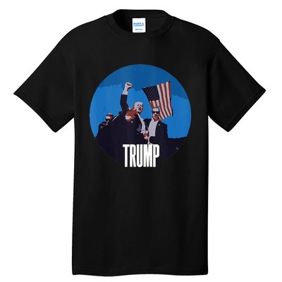 Support Donald Trump 2024 Presidential Election Campaign Tall T-Shirt