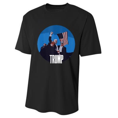 Support Donald Trump 2024 Presidential Election Campaign Performance Sprint T-Shirt