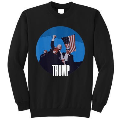 Support Donald Trump 2024 Presidential Election Campaign Tall Sweatshirt