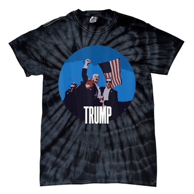 Support Donald Trump 2024 Presidential Election Campaign Tie-Dye T-Shirt