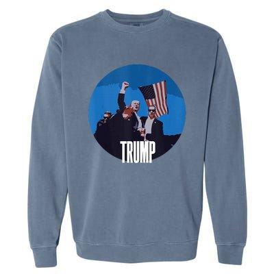 Support Donald Trump 2024 Presidential Election Campaign Garment-Dyed Sweatshirt