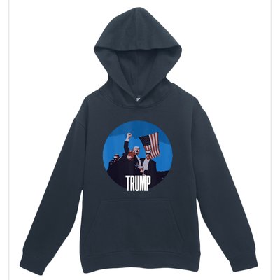 Support Donald Trump 2024 Presidential Election Campaign Urban Pullover Hoodie